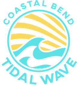 Coastal Bend Tidal Wave banner logo